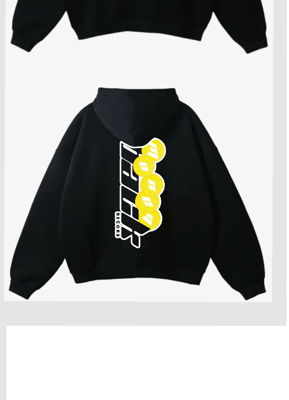 SPEED Hoodie — Black — Back